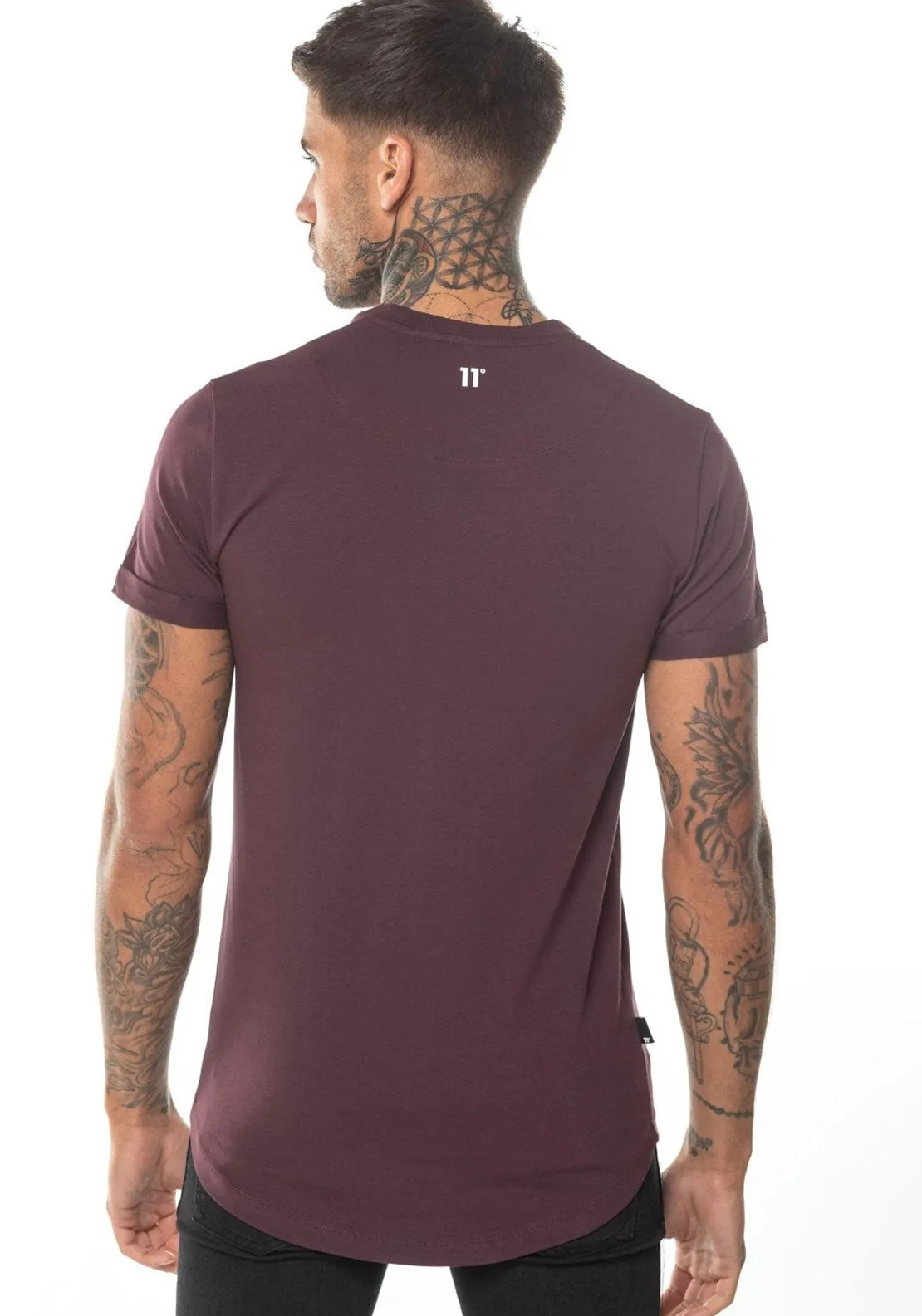 11 Degrees Core T-Shirt, Mulled Red