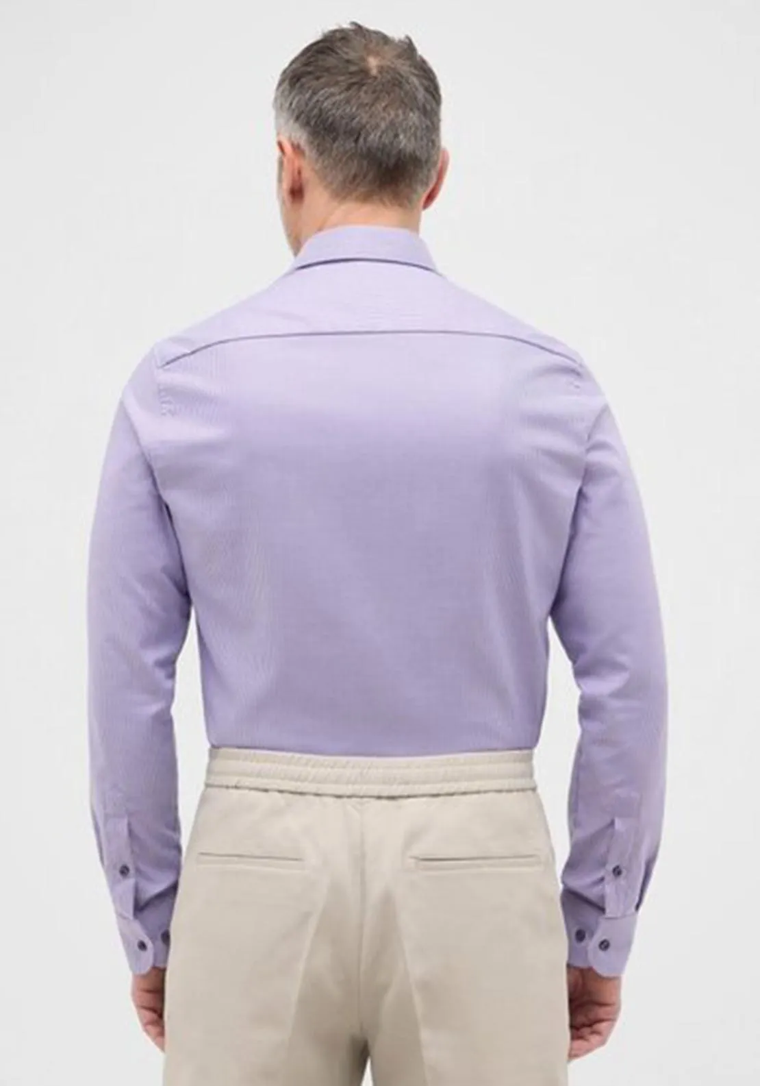 1863 by Eterna Structured Modern Fit Shirt, Lavender