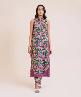 2 Piece - Embroidered Lawn Suit