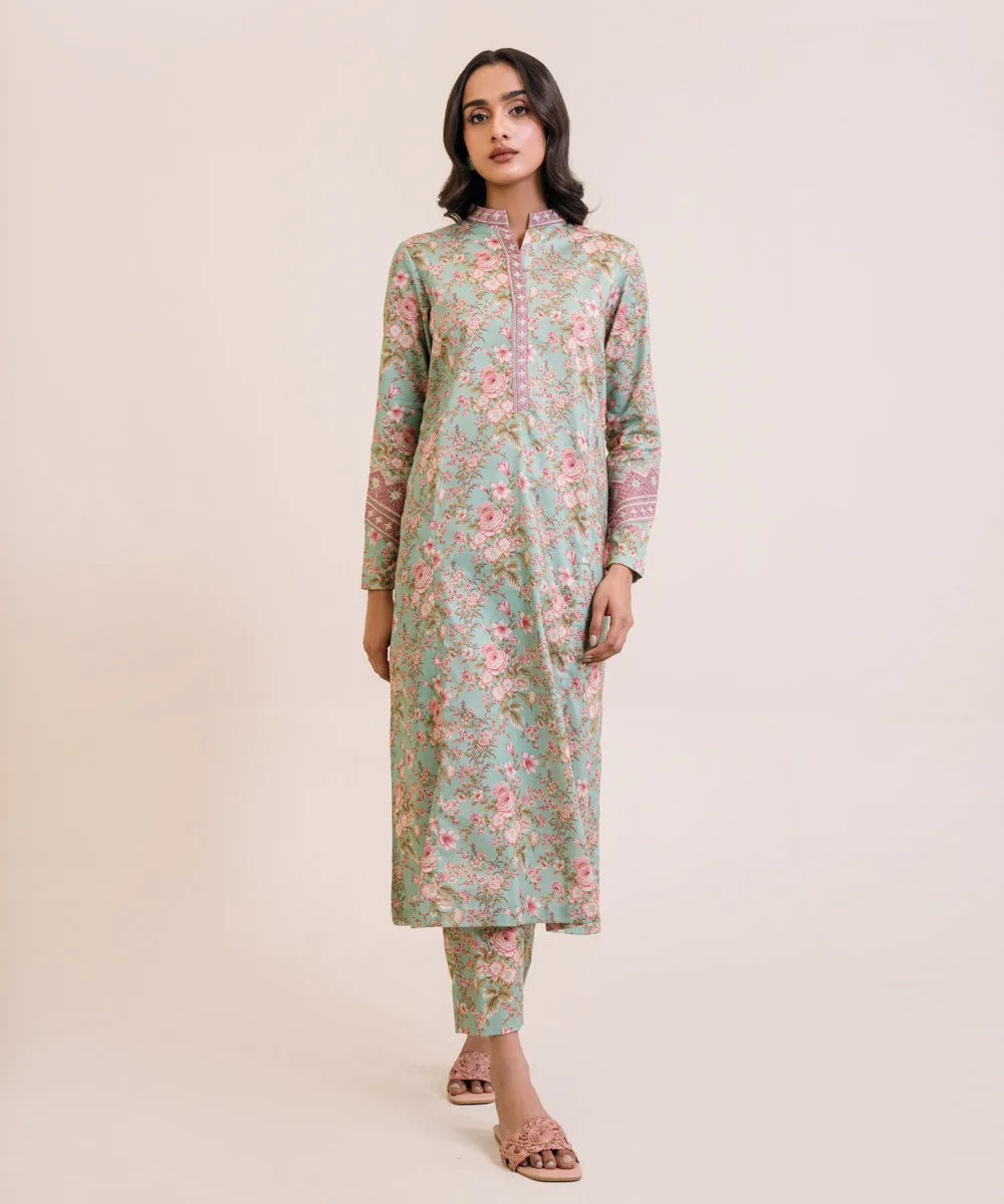 2 Piece - Embroidered Lawn Suit