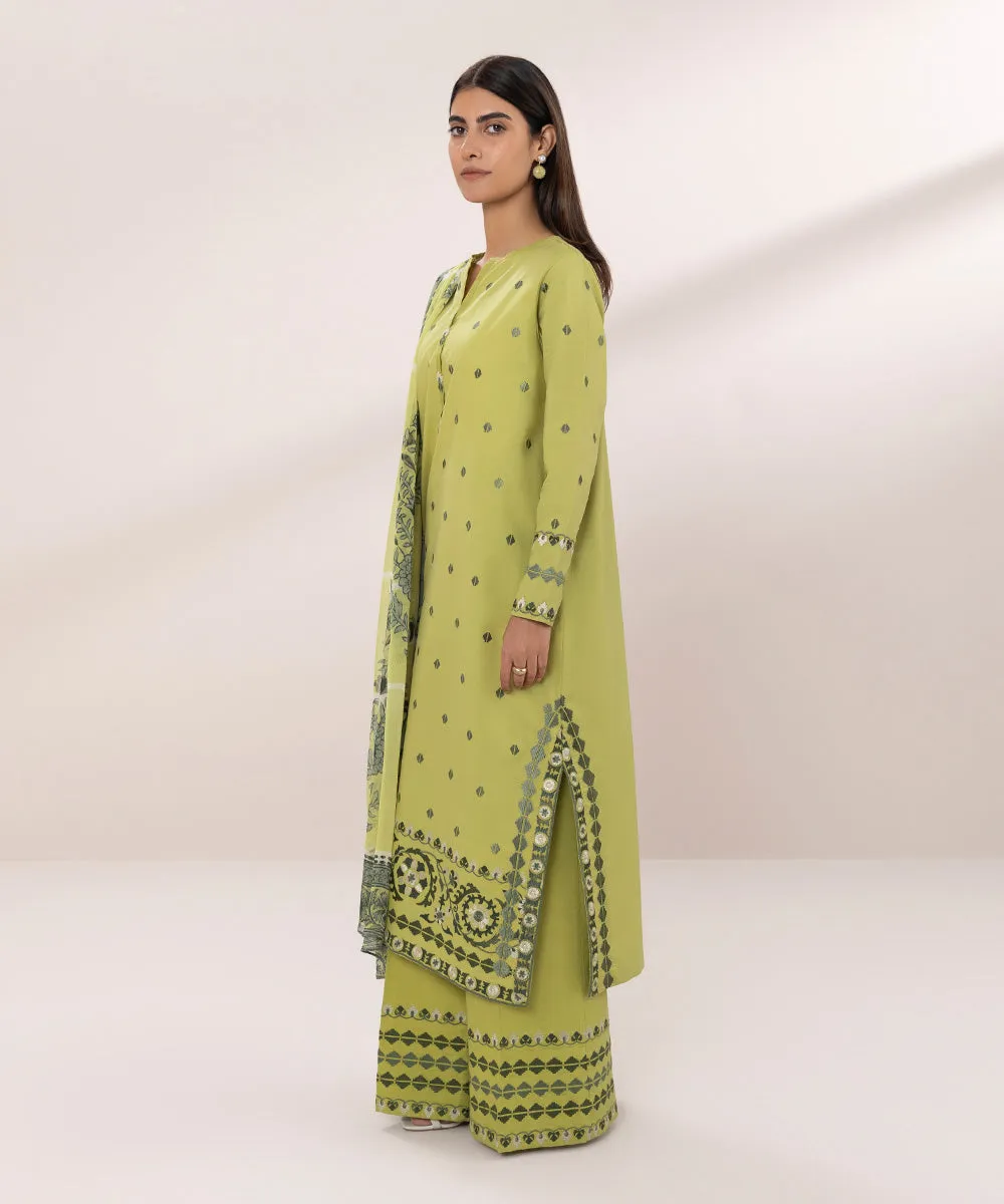 3 Piece - Embroidered Lawn Suit