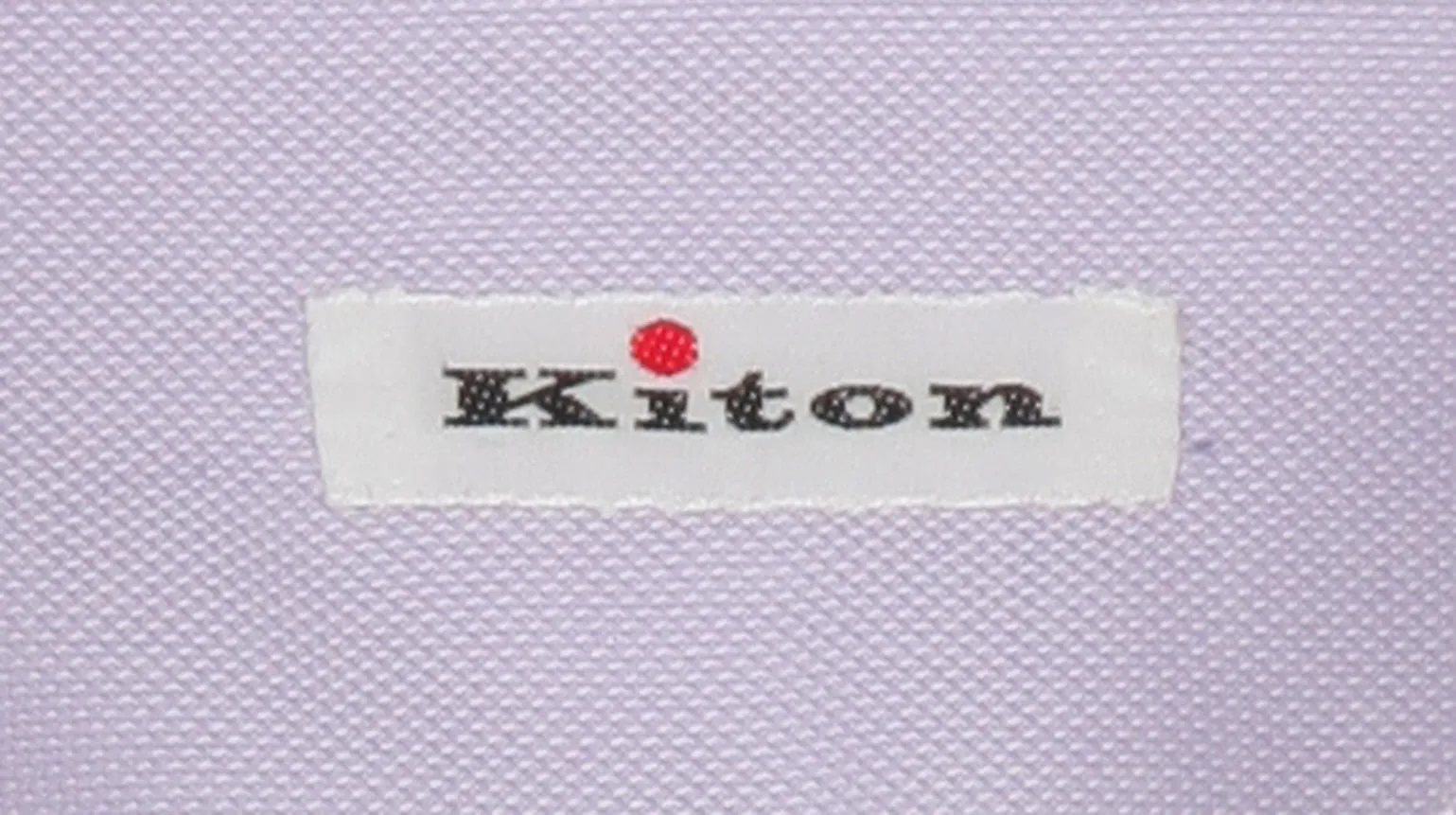 $600 Kiton Lavender Purple Short Sleeved Cotton Shirt - Slim - (KT77228)