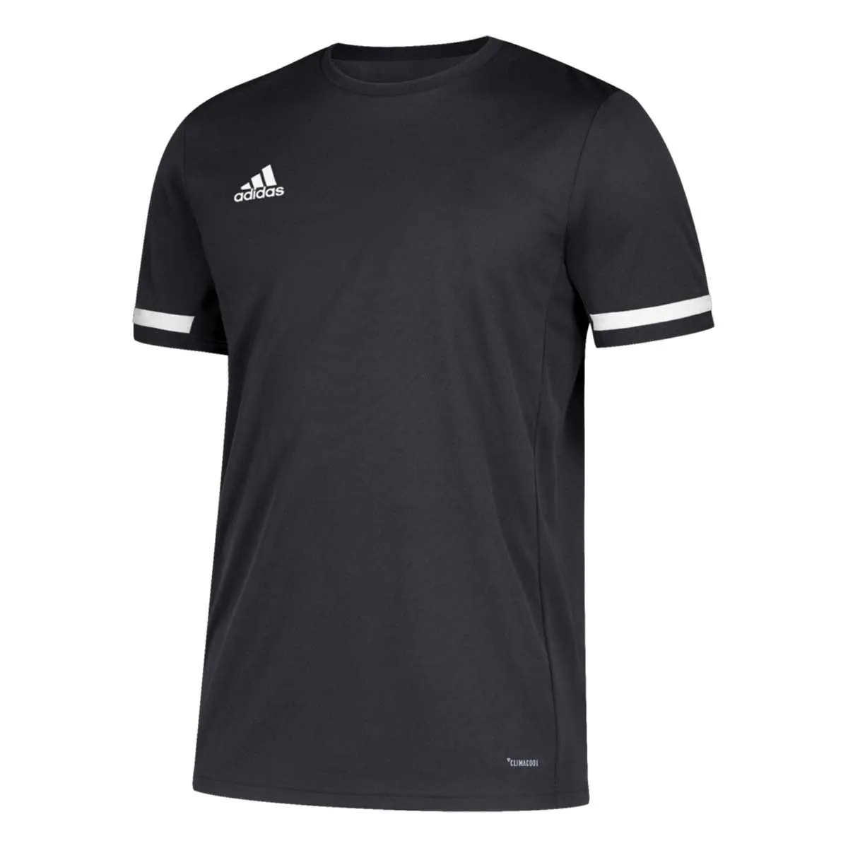 adidas Men's Black/White Team 19 Short Sleeve Jersey