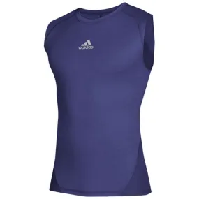 adidas Men's Collegiate Purple Alphaskin Sleeveless Top