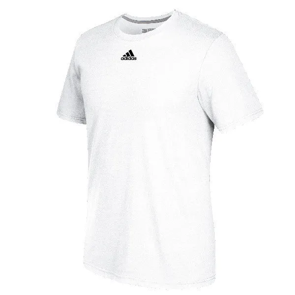 adidas Men's White Performance 60/40 Go To Perfect Tee