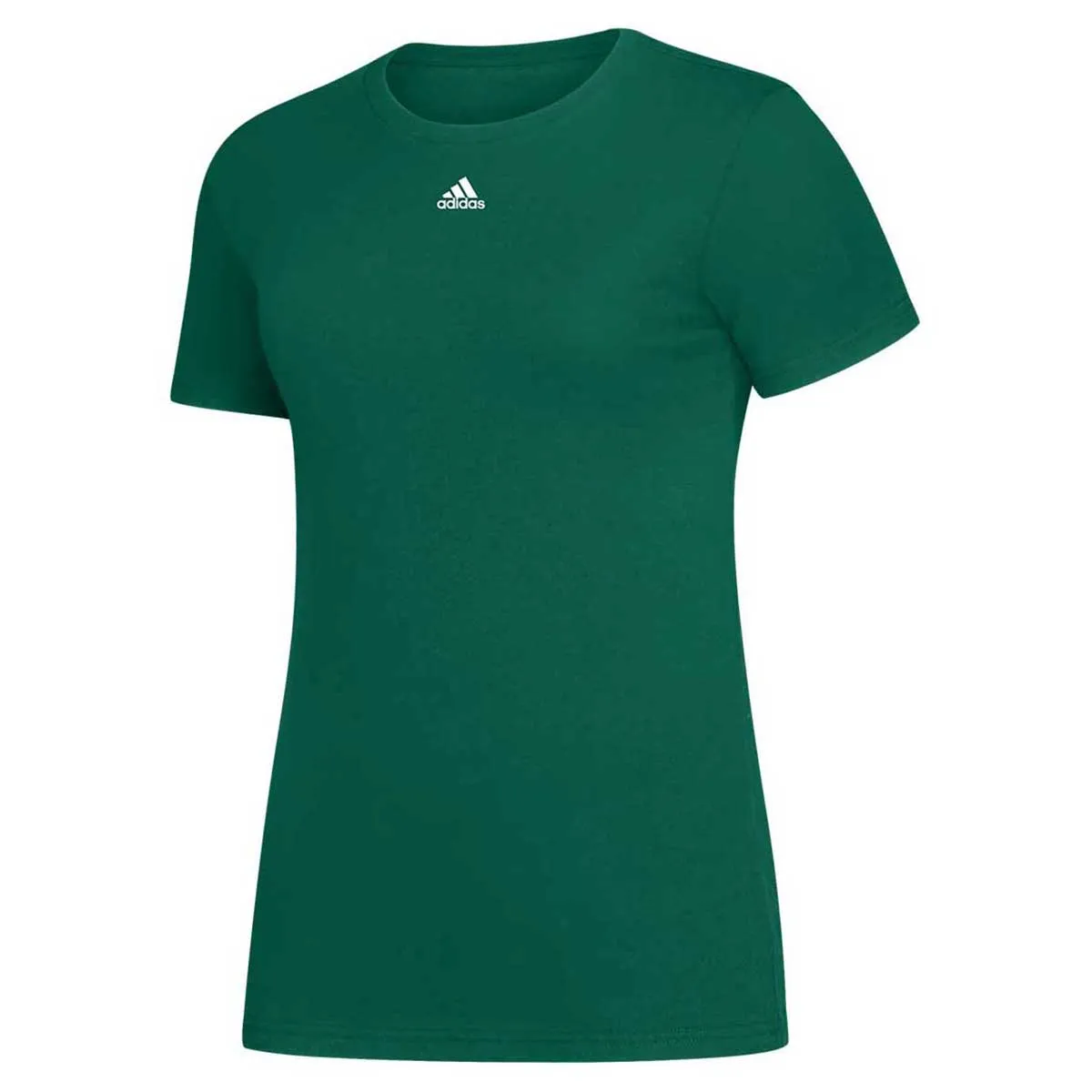 adidas Women's Dark Green Amplifier Short Sleeve Tee