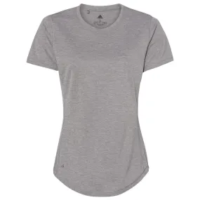 adidas Women's Grey Three Heather Sport T-Shirt