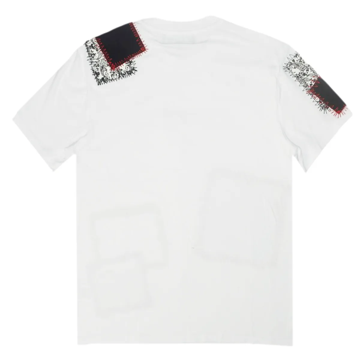 Alan Patch Tee (Wte/Red) /D11