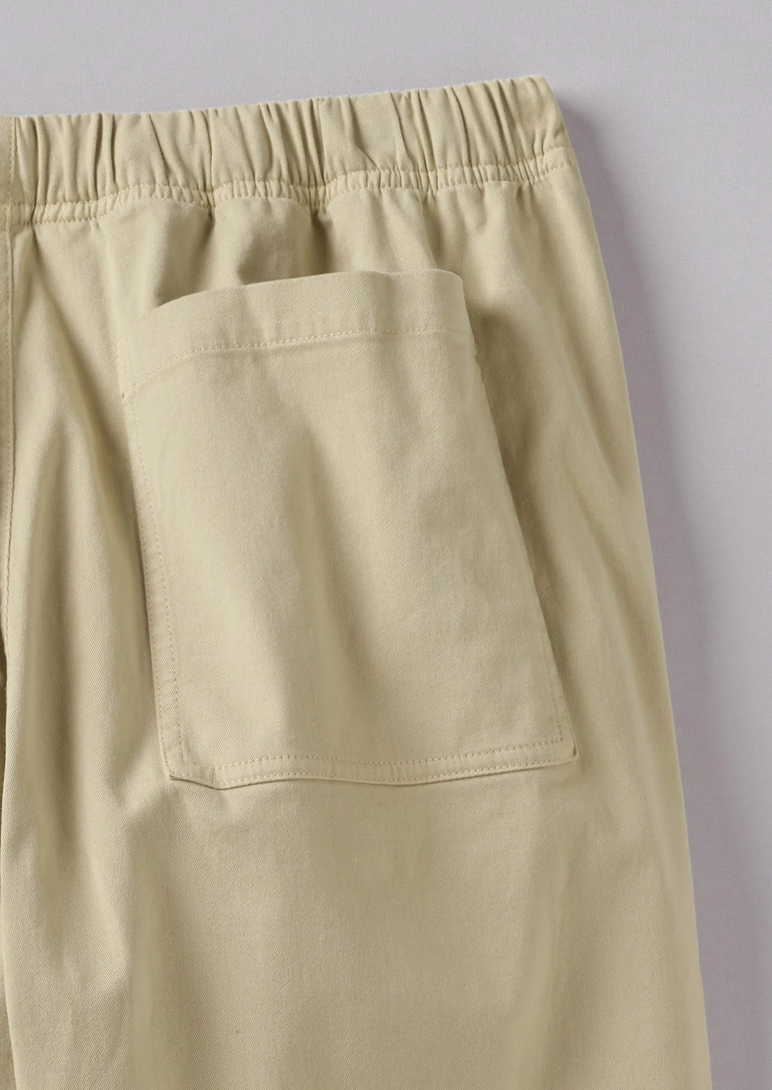 Alfie Cotton Twill Pants | Oat