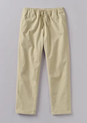 Alfie Cotton Twill Pants | Oat