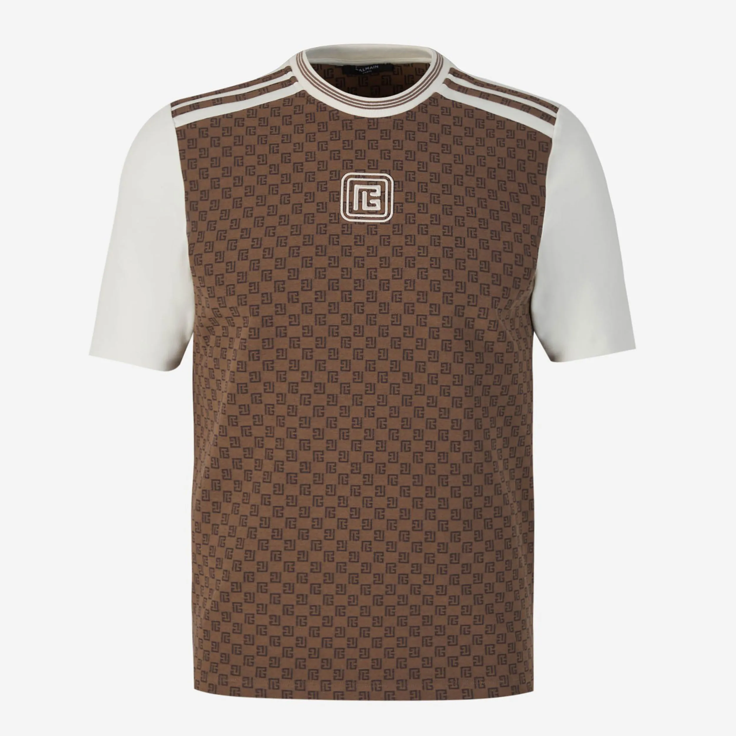 Balmain Mini Monogram Retro PB T-Shirt