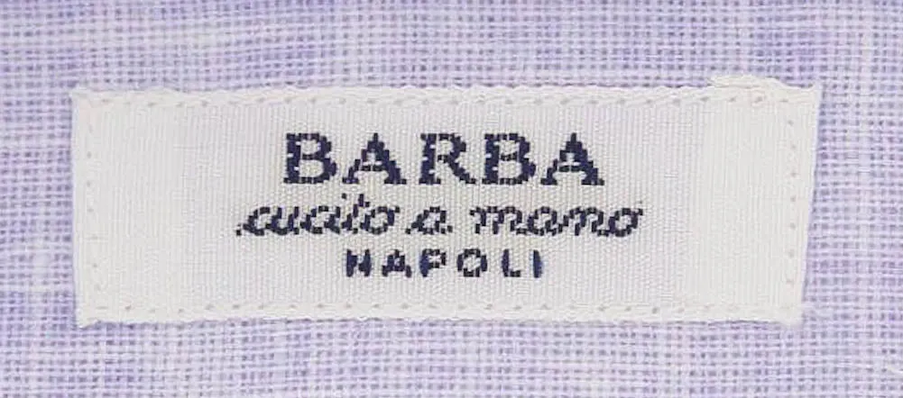 Barba Napoli Lavender Purple Shirt - Slim - 15 US / 38 EU