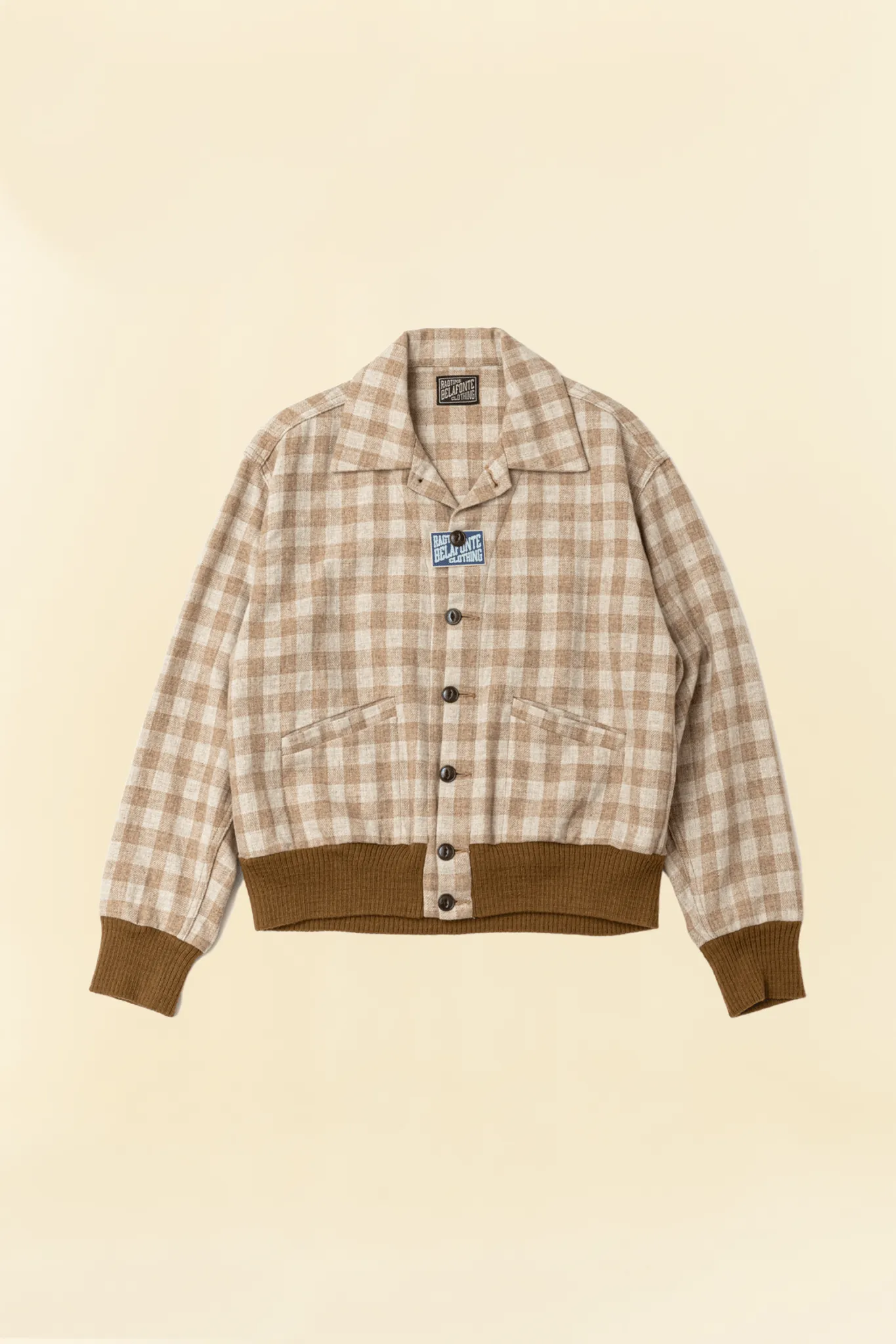 Belafonte Ragtime A1 Jacket - Beige Buffalo Check