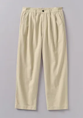 Bill Cotton Wide Leg Pants | Stone