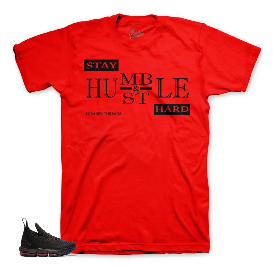 Bred 16 Shirt - Stay Humble - Red