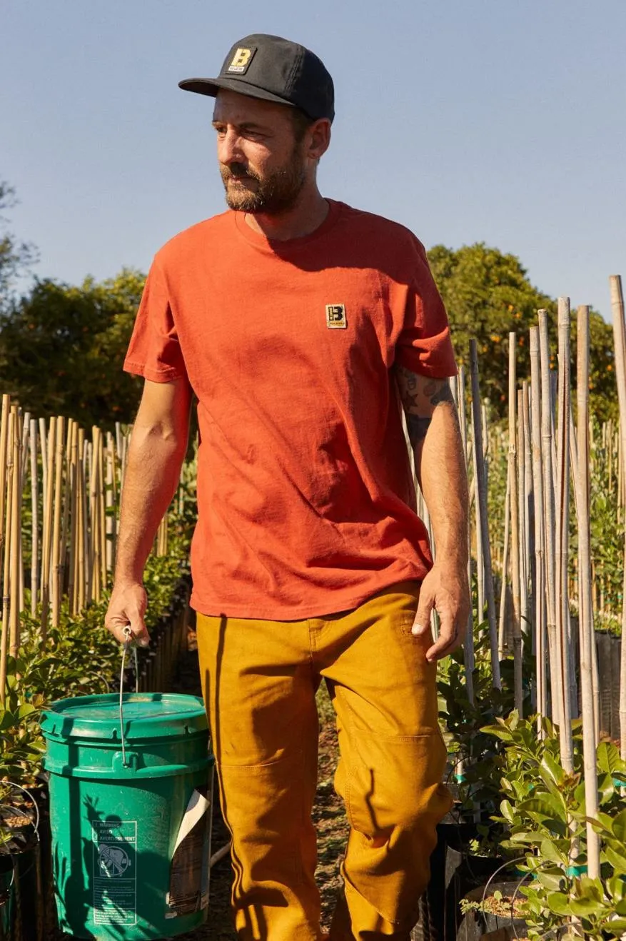 Builders S/S Standard Tee - Barn Red