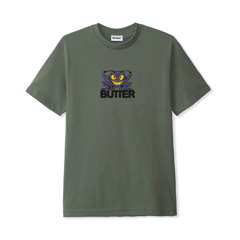 Butter Goods Insect Tee - Army Green