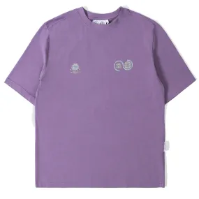 Carrier Goods Globe Tee Purple Sage