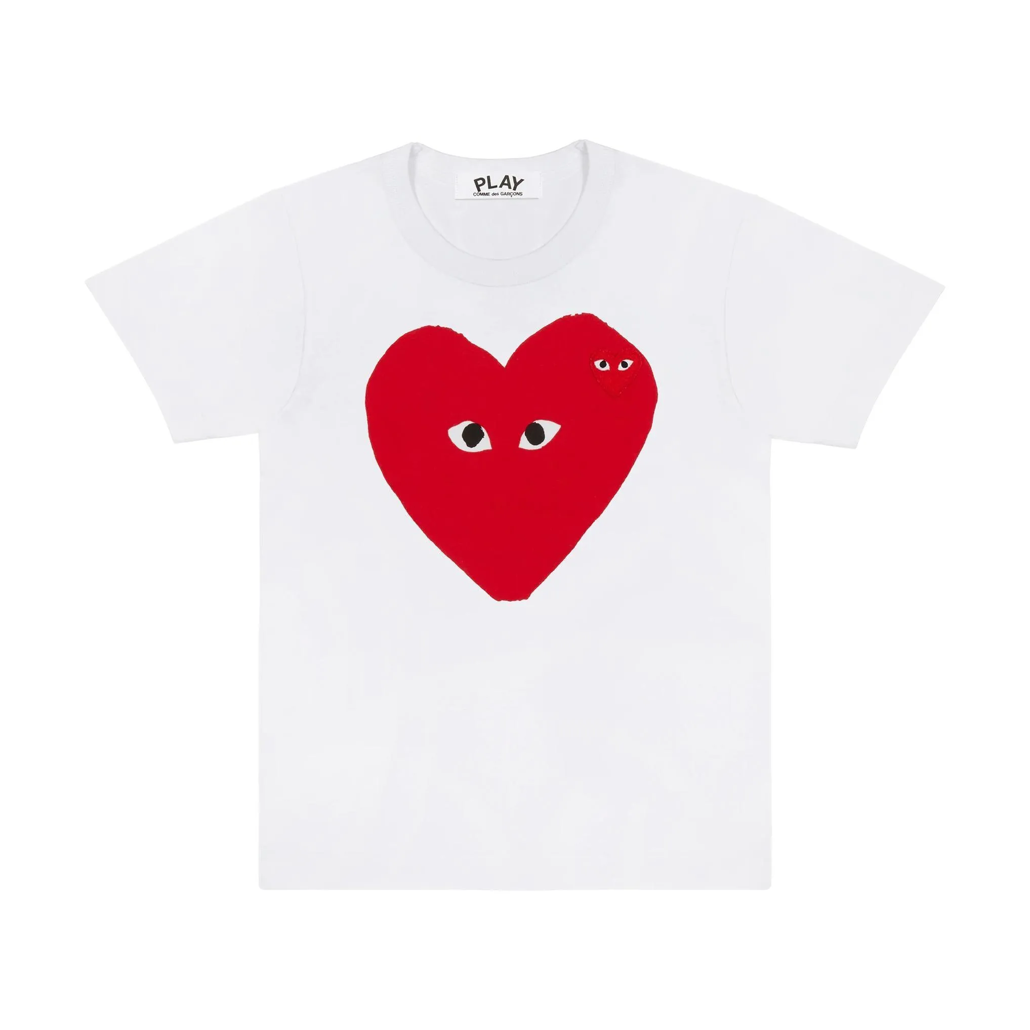 CDG PLAY RED HEART TEE