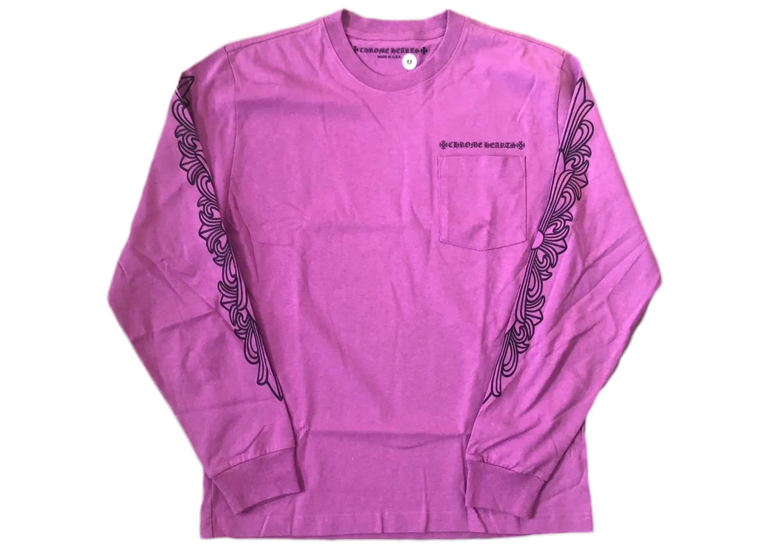 Chrome Hearts Matty Boy Spider Web L/S T-shirt Purple