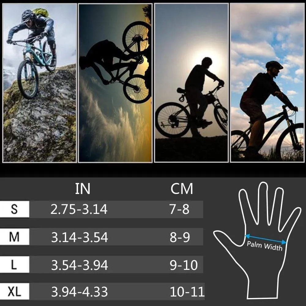 Cycling Gloves Gel Shockproof MTB Road Bike Gloves Breathable Durable Bicycle Gloves Non-slip Biking Glove for Men Women