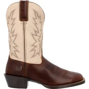 'Durango' Men's 11" Westward Western Square Toe - Chocolate / Bone