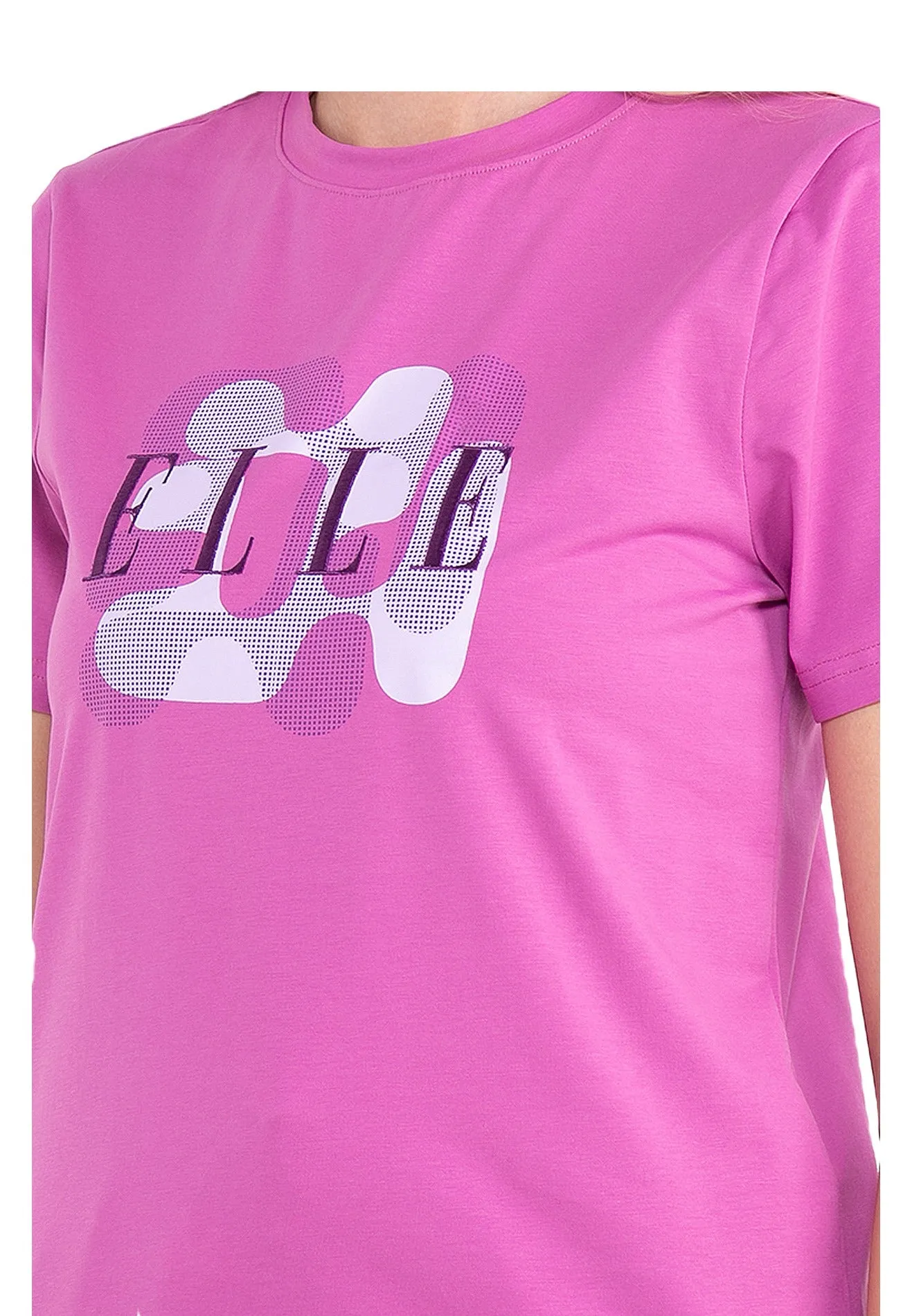 ELLE Active Logo Graphic Print Tee