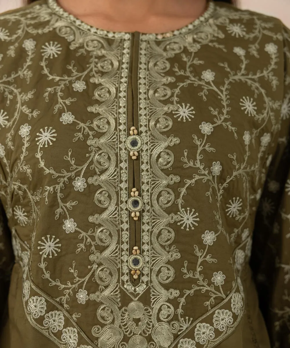 Embroidered Lawn Shirt