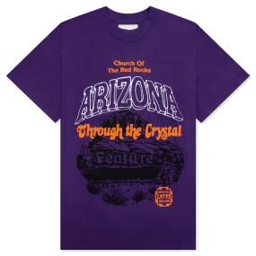 Feature x CRTFD T-Shirt - Purple