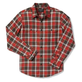 Filson Scout Shirt Red / Grey / White