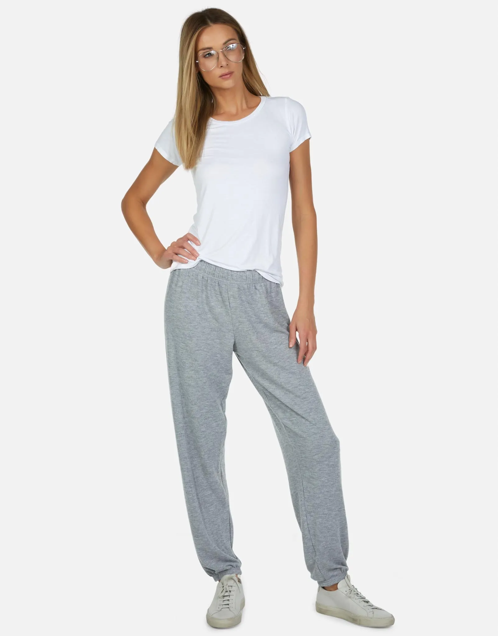 George Core Boyfriend Sweatpant Heather Grey