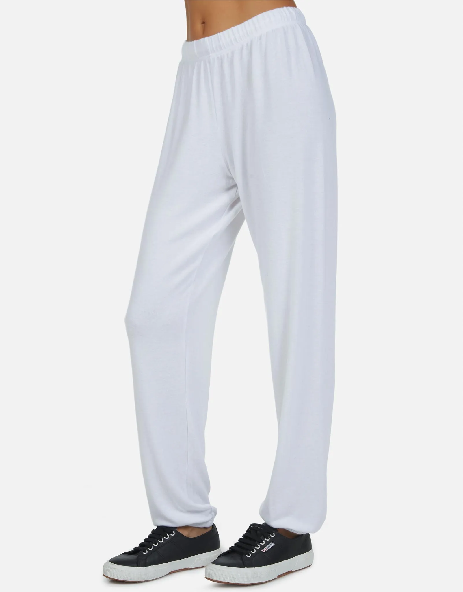 George Core Boyfriend Sweatpant White