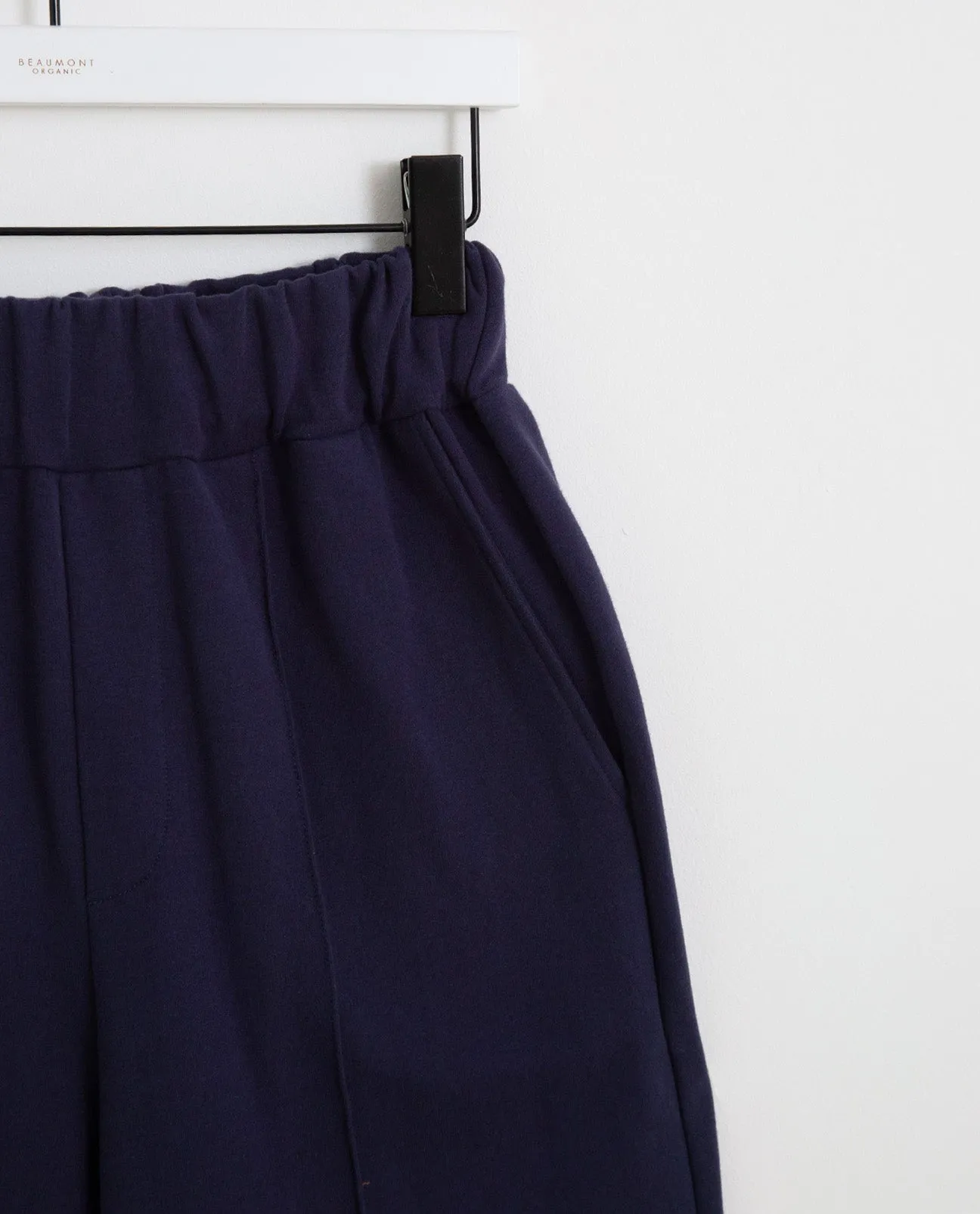 George Organic Cotton Trouser In Midnight