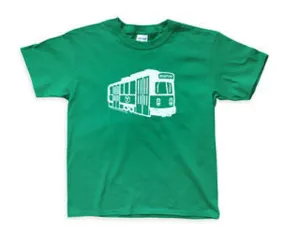 Green Line Trolley T-Shirt (Toddler/Youth)