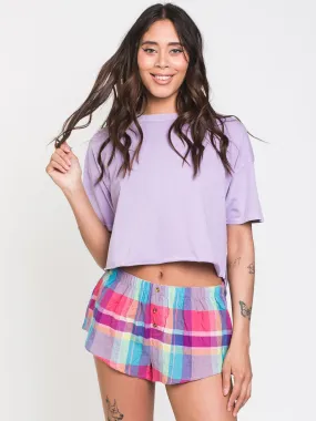 HARLOW PIPER BOXY TEE - CLEARANCE