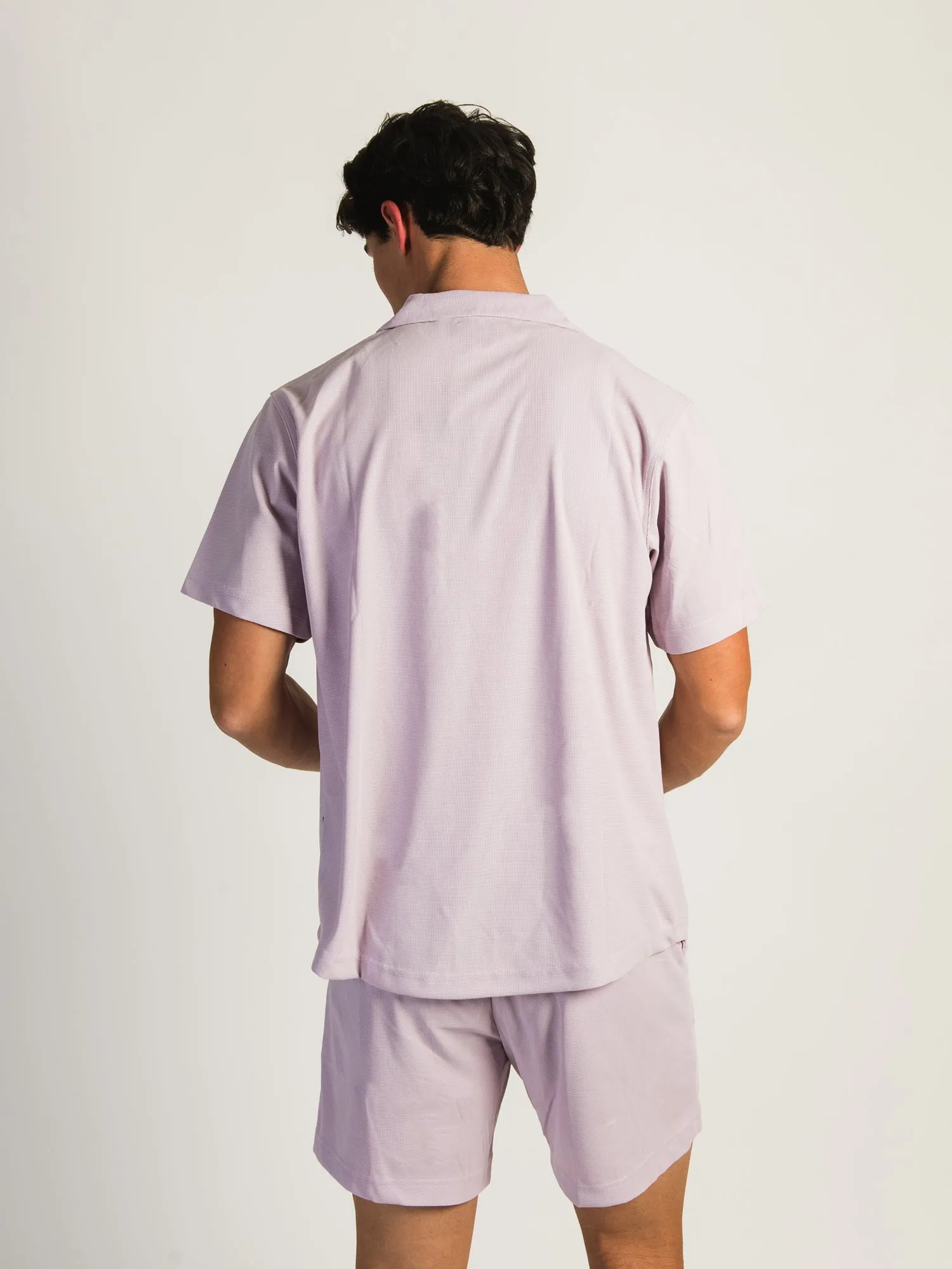 ISLAND HAZE SHORT SLEEVE WOVEN