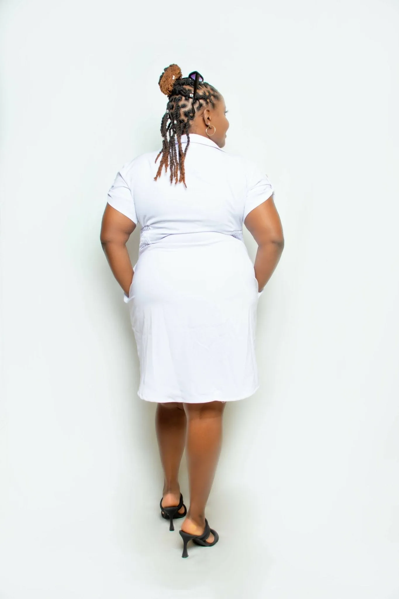 Jem Africa Mwikali Shirt Dress - White