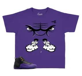 Kids - Field Purple 12 Raging Face Shirt