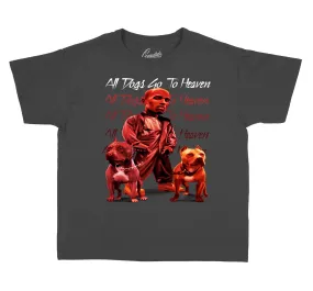 Kids - Red Flint 13 All Dogs Shirt