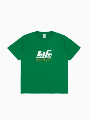 Life T-shirt Green