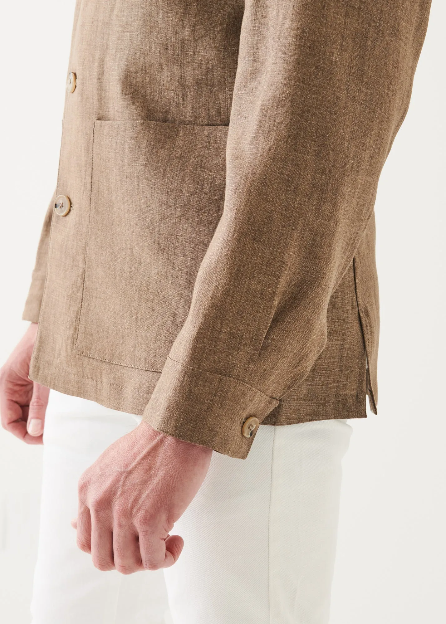 LINEN SHIRT JACKET