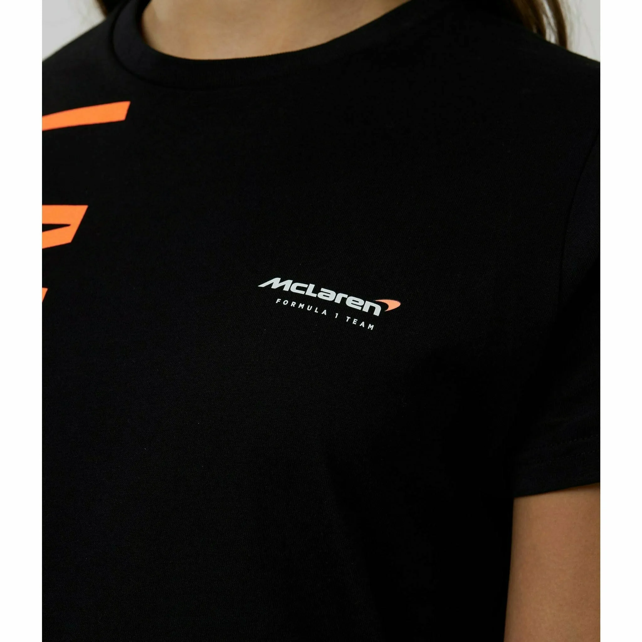 McLaren F1 Woman's Lando Norris Core T-Shirt- Black