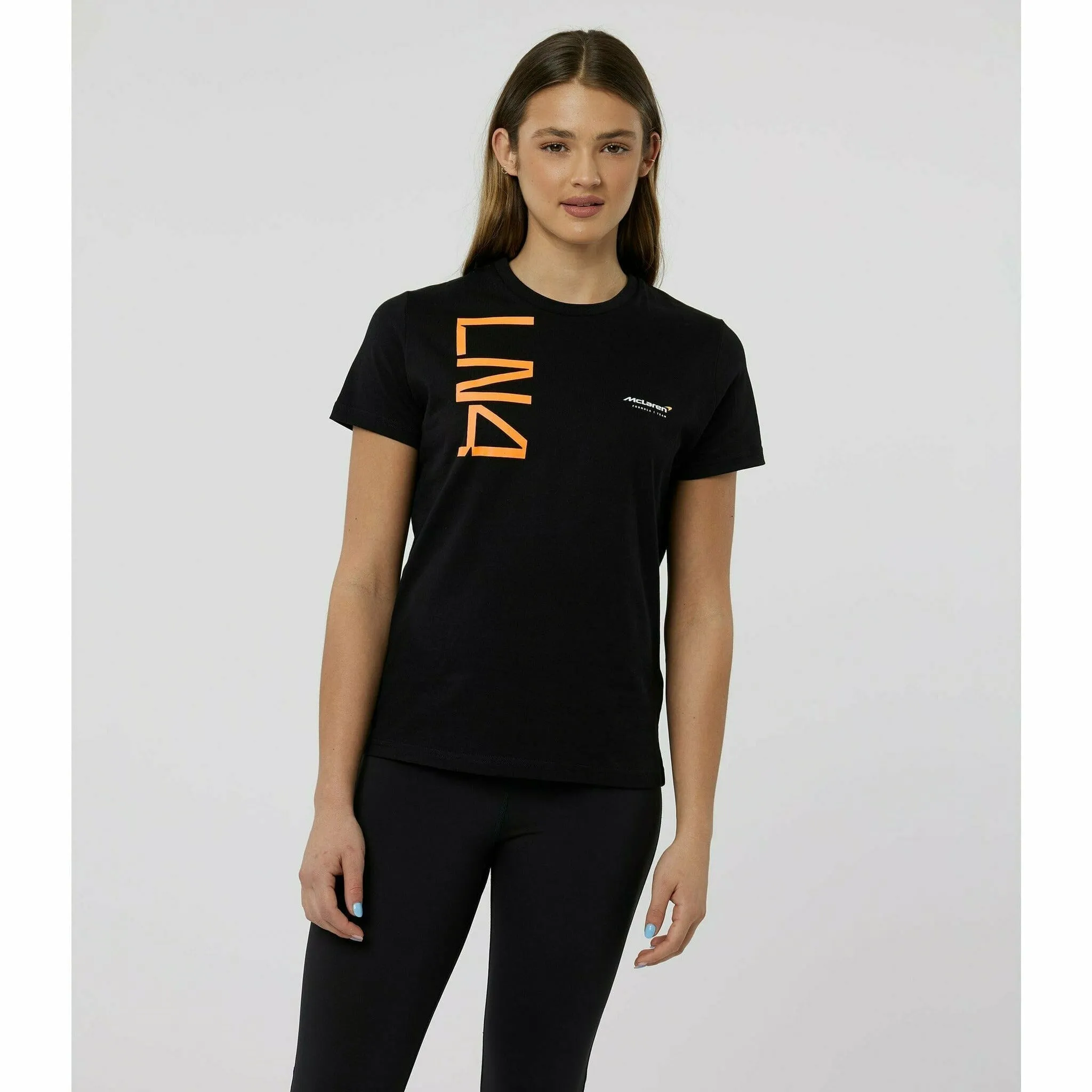 McLaren F1 Woman's Lando Norris Core T-Shirt- Black