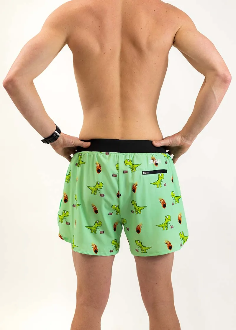 Men's Dino-sore 4" Half Split Shorts