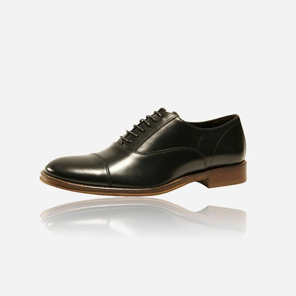 Men's Matte Leather Lace-Up