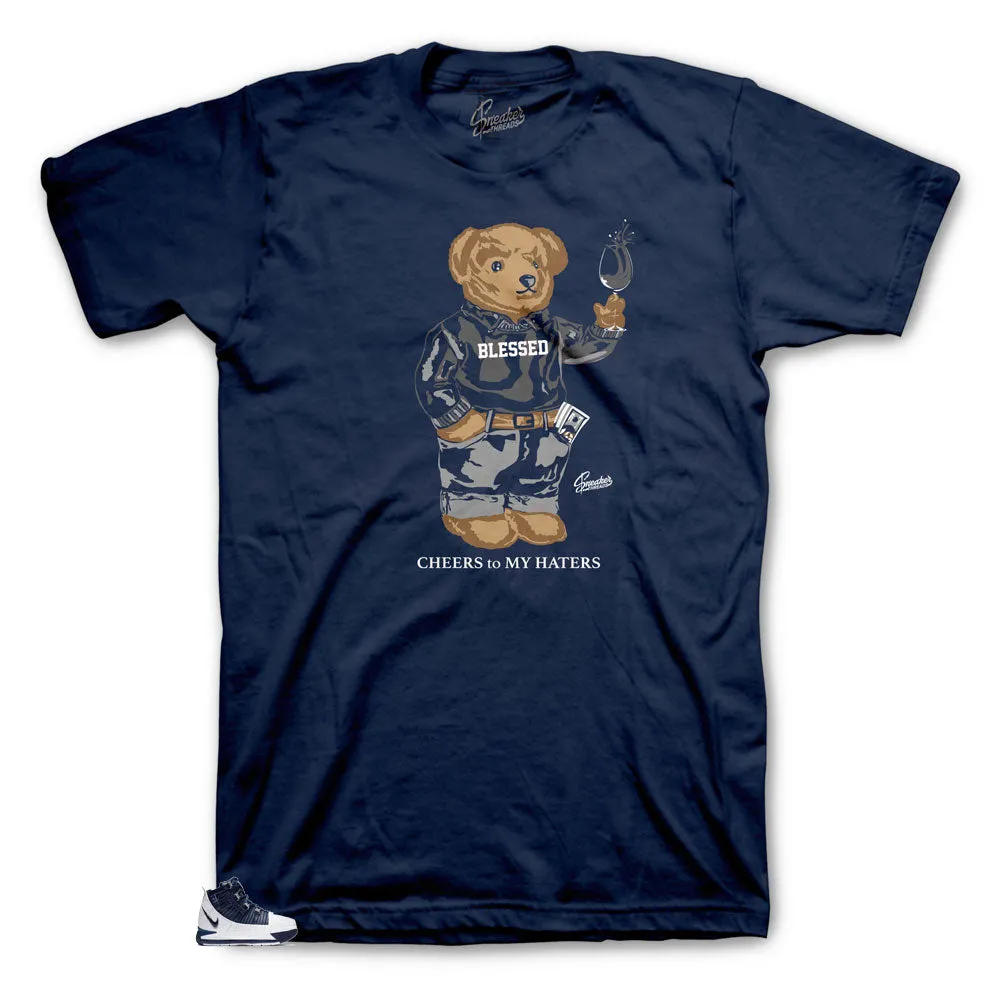 Midnight Navy 3 Cheers Bear Shirt