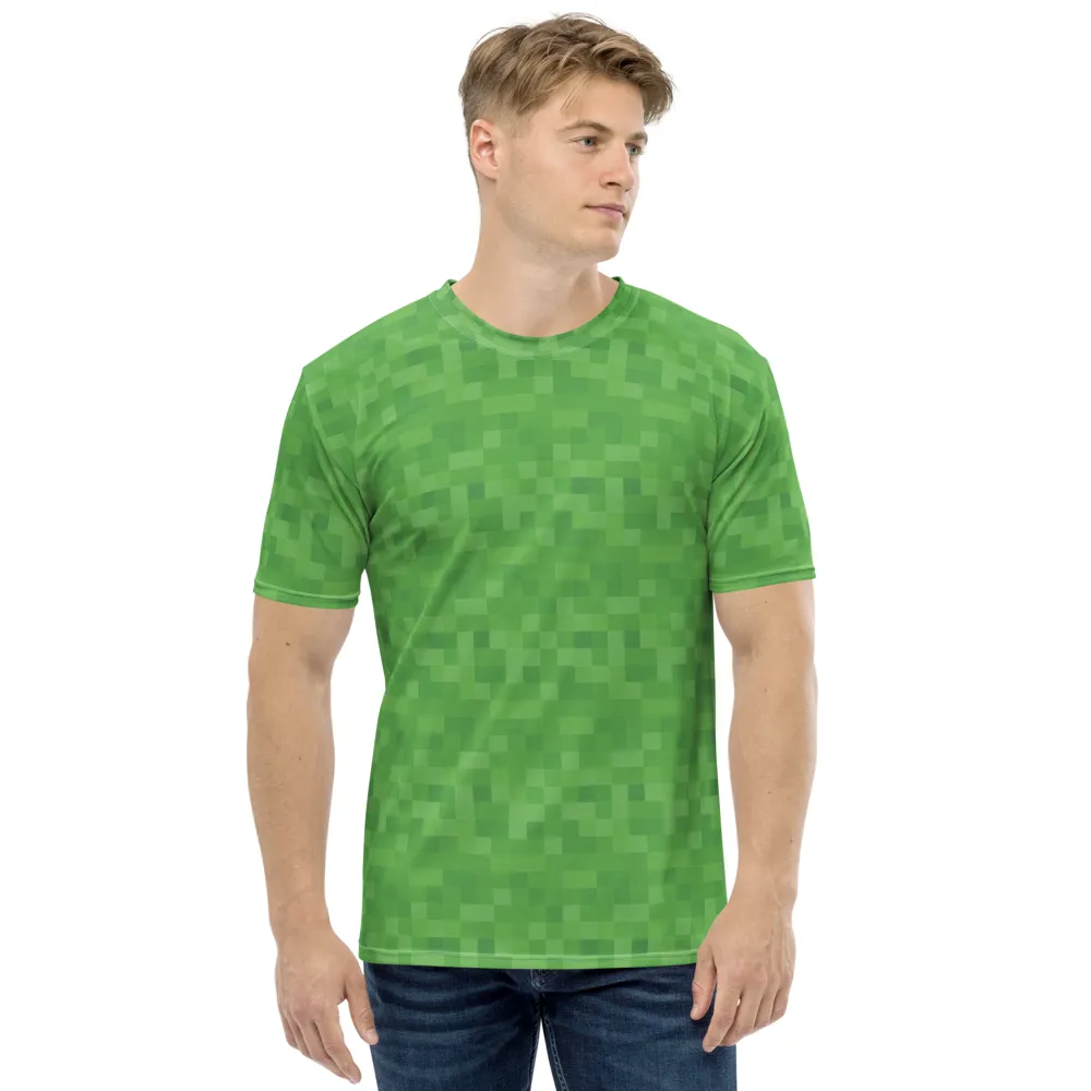 Minecraft Blocks Unisex Short Sleeve T-Shirt