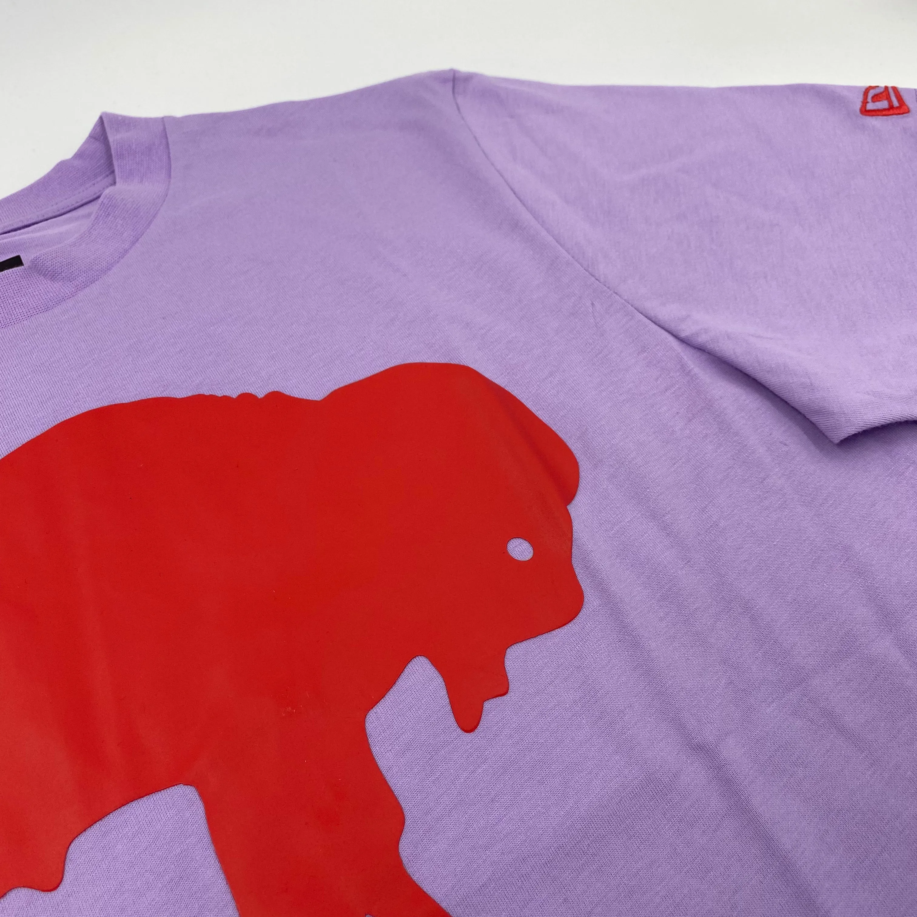 New Era Buffalo Bills Lilac Retro Short Sleeve Tee