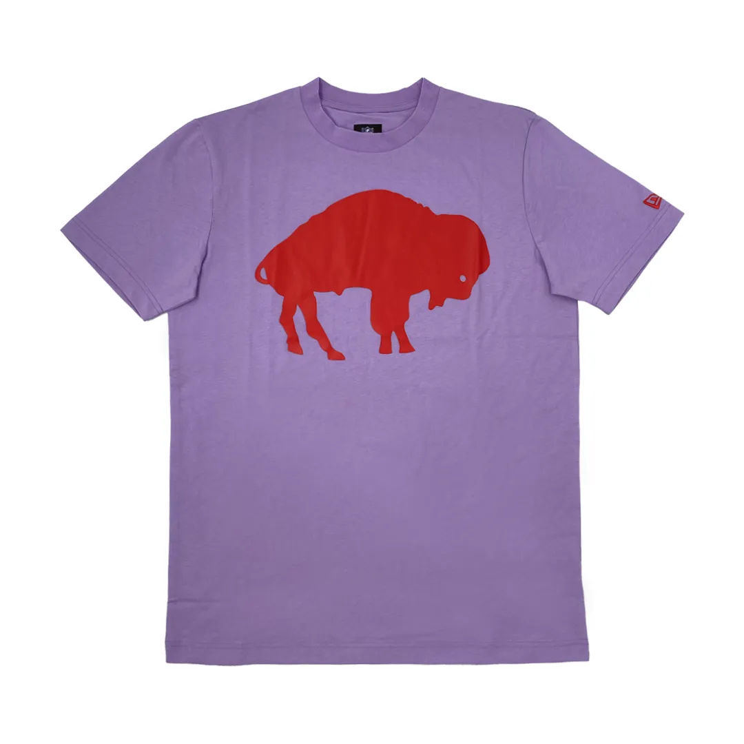 New Era Buffalo Bills Lilac Retro Short Sleeve Tee