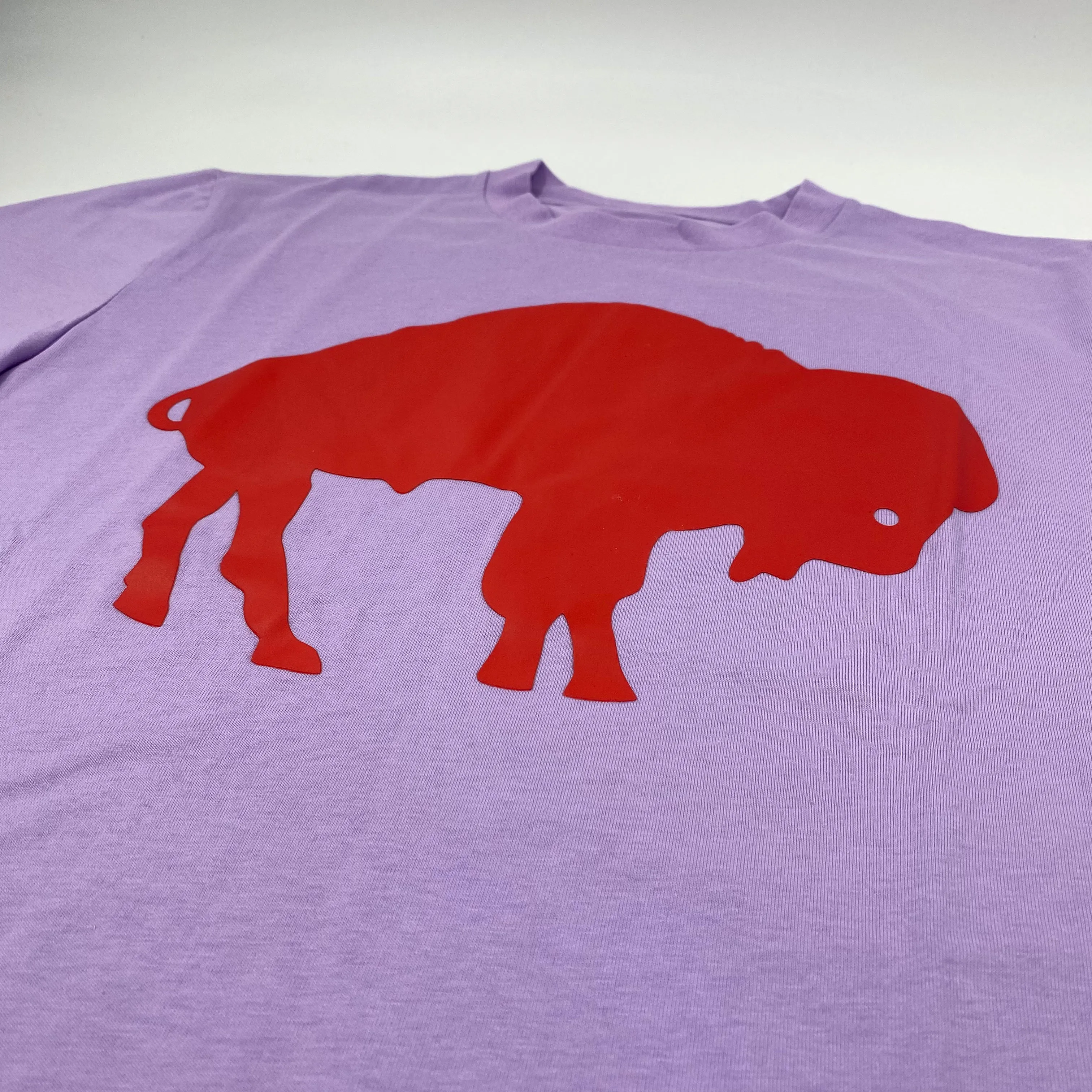 New Era Buffalo Bills Lilac Retro Short Sleeve Tee